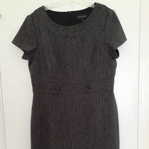 Connected Apparel Charcoal dress